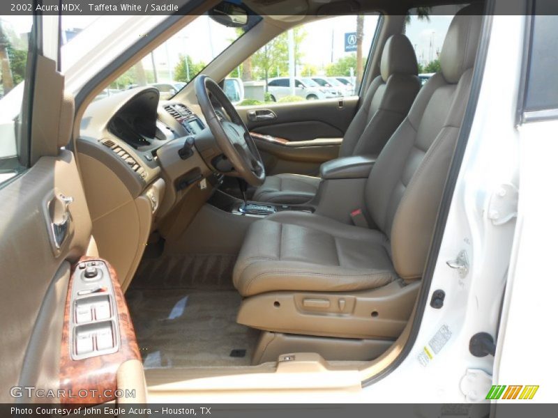 Taffeta White / Saddle 2002 Acura MDX