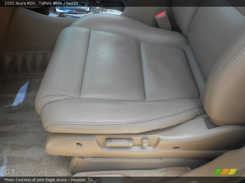 Taffeta White / Saddle 2002 Acura MDX