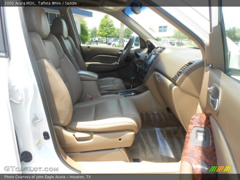 Taffeta White / Saddle 2002 Acura MDX