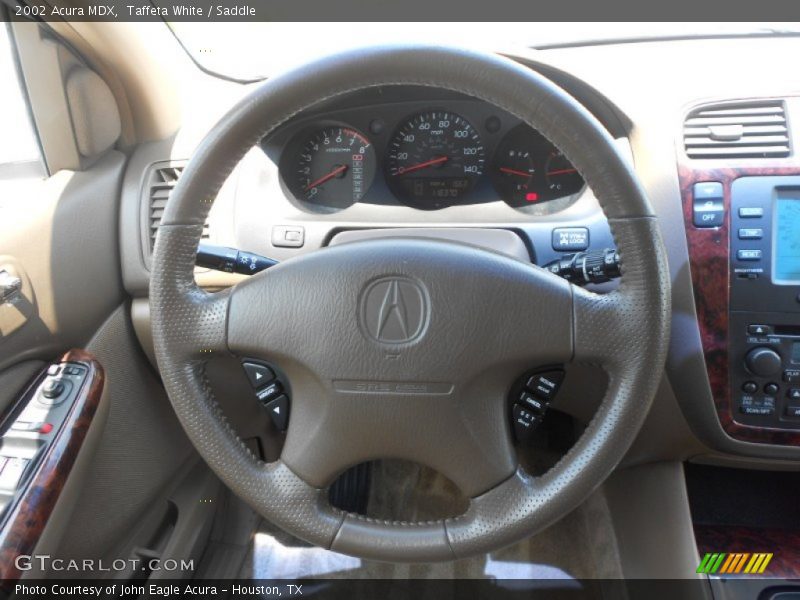 Taffeta White / Saddle 2002 Acura MDX