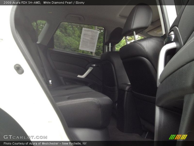 White Diamond Pearl / Ebony 2009 Acura RDX SH-AWD