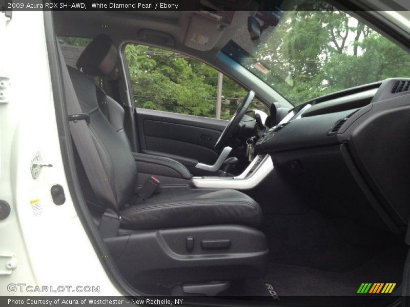 White Diamond Pearl / Ebony 2009 Acura RDX SH-AWD