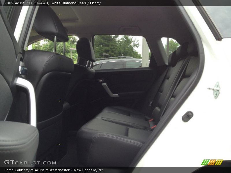 White Diamond Pearl / Ebony 2009 Acura RDX SH-AWD