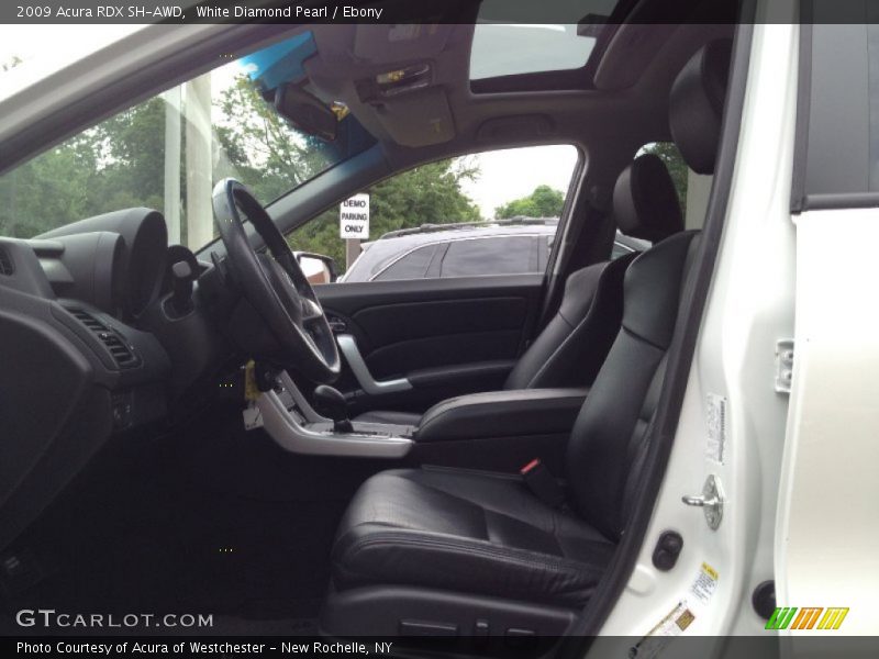 White Diamond Pearl / Ebony 2009 Acura RDX SH-AWD