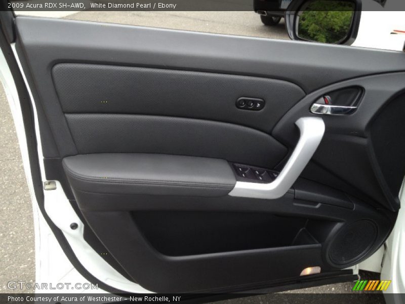 White Diamond Pearl / Ebony 2009 Acura RDX SH-AWD