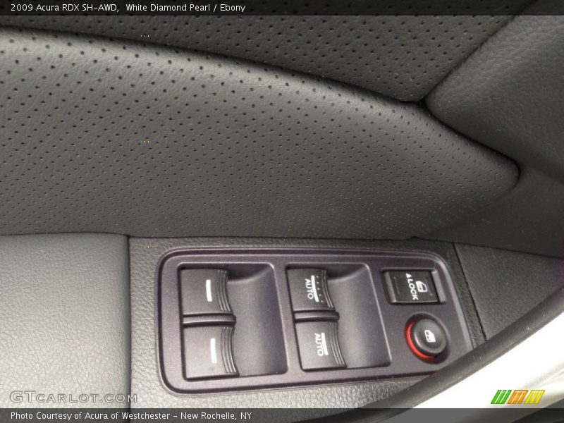 White Diamond Pearl / Ebony 2009 Acura RDX SH-AWD
