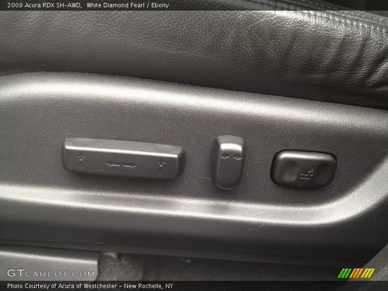 White Diamond Pearl / Ebony 2009 Acura RDX SH-AWD