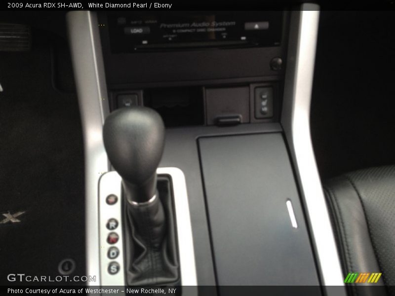 White Diamond Pearl / Ebony 2009 Acura RDX SH-AWD