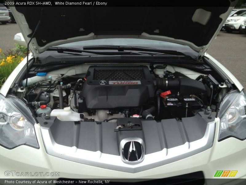 White Diamond Pearl / Ebony 2009 Acura RDX SH-AWD
