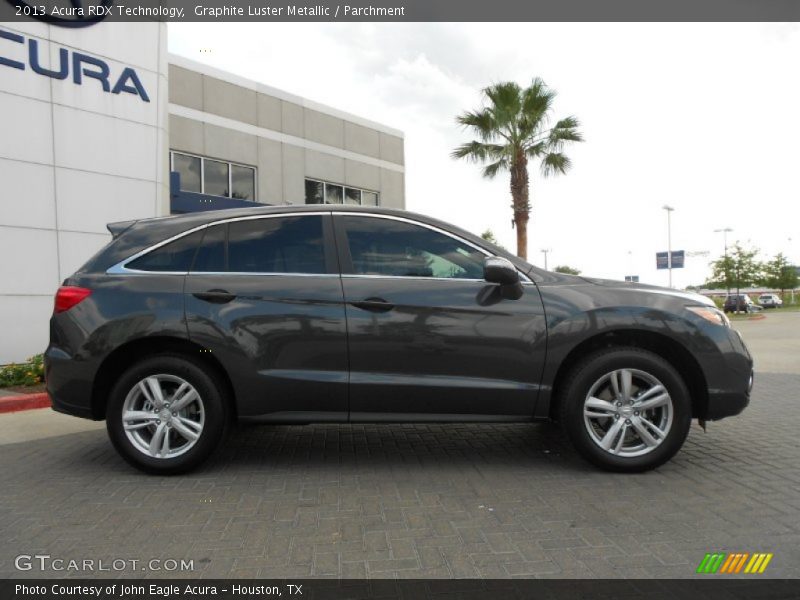 Graphite Luster Metallic / Parchment 2013 Acura RDX Technology