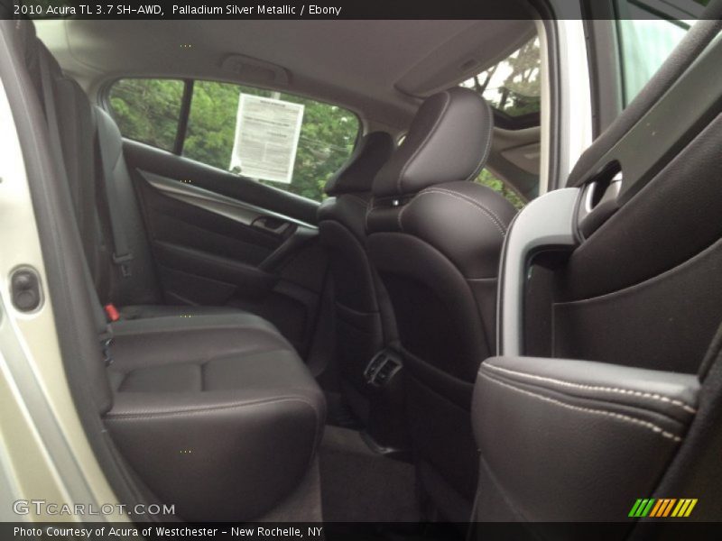 Palladium Silver Metallic / Ebony 2010 Acura TL 3.7 SH-AWD