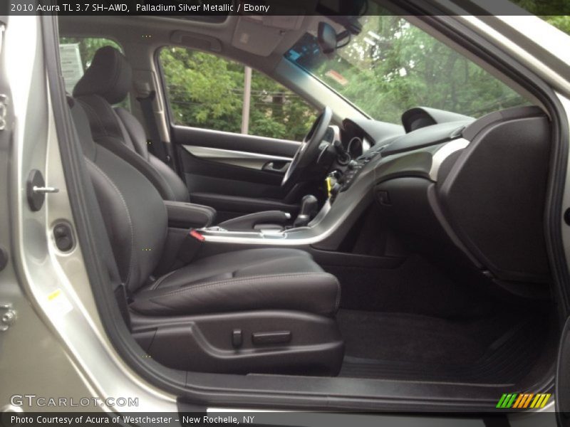 Palladium Silver Metallic / Ebony 2010 Acura TL 3.7 SH-AWD