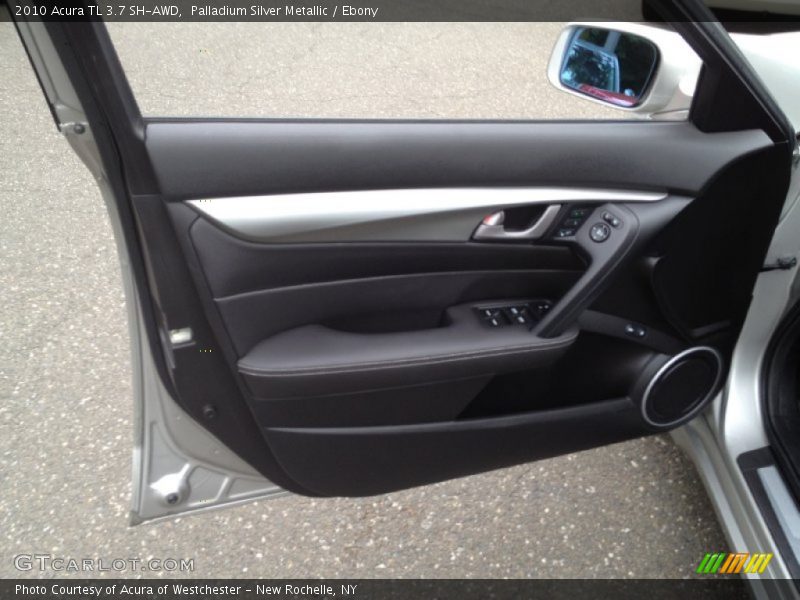 Palladium Silver Metallic / Ebony 2010 Acura TL 3.7 SH-AWD