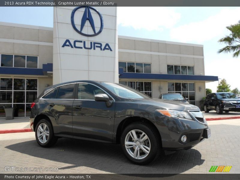 Graphite Luster Metallic / Ebony 2013 Acura RDX Technology