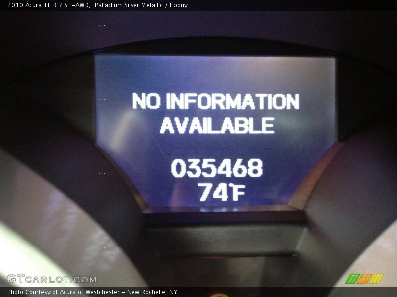 Palladium Silver Metallic / Ebony 2010 Acura TL 3.7 SH-AWD
