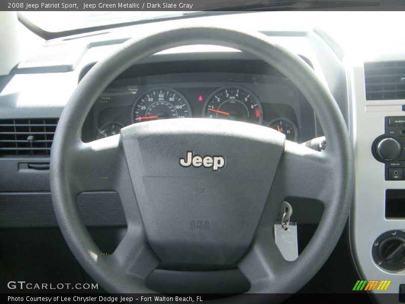 Jeep Green Metallic / Dark Slate Gray 2008 Jeep Patriot Sport