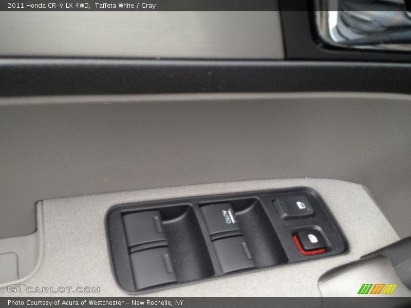 Taffeta White / Gray 2011 Honda CR-V LX 4WD