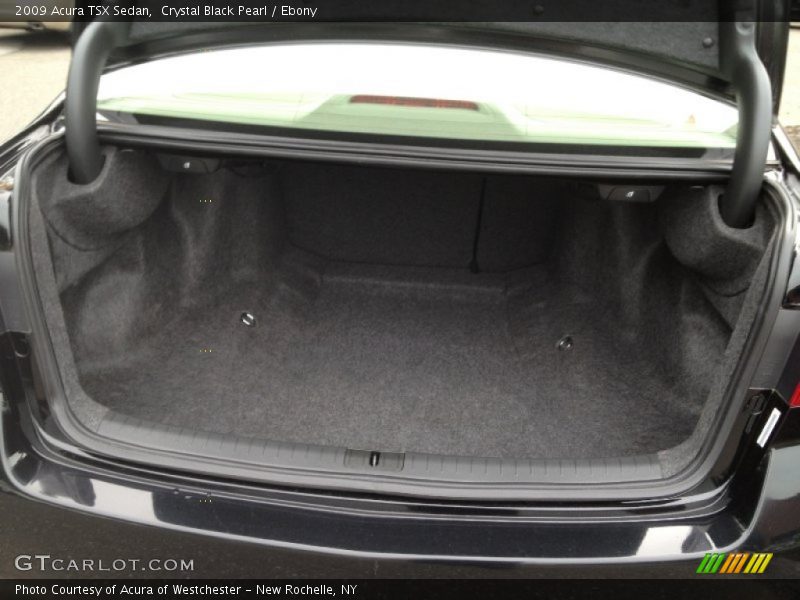 Crystal Black Pearl / Ebony 2009 Acura TSX Sedan