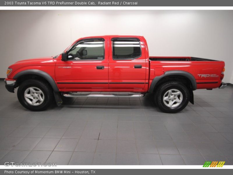 Radiant Red / Charcoal 2003 Toyota Tacoma V6 TRD PreRunner Double Cab