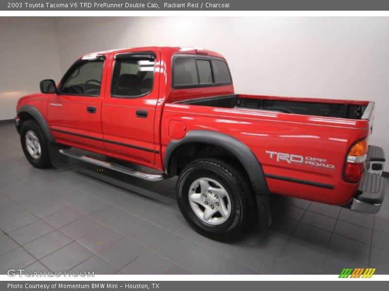 Radiant Red / Charcoal 2003 Toyota Tacoma V6 TRD PreRunner Double Cab