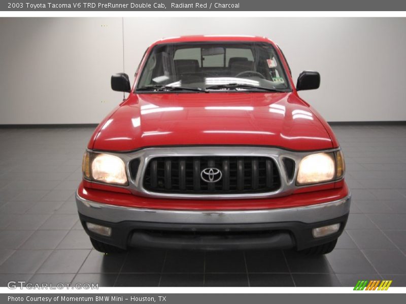 Radiant Red / Charcoal 2003 Toyota Tacoma V6 TRD PreRunner Double Cab