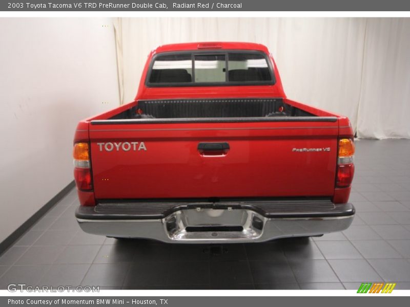 Radiant Red / Charcoal 2003 Toyota Tacoma V6 TRD PreRunner Double Cab