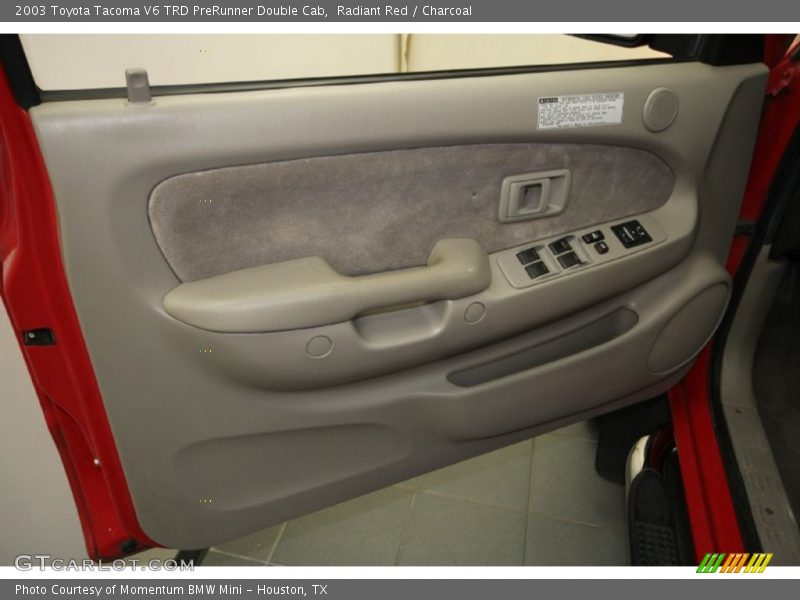 Radiant Red / Charcoal 2003 Toyota Tacoma V6 TRD PreRunner Double Cab