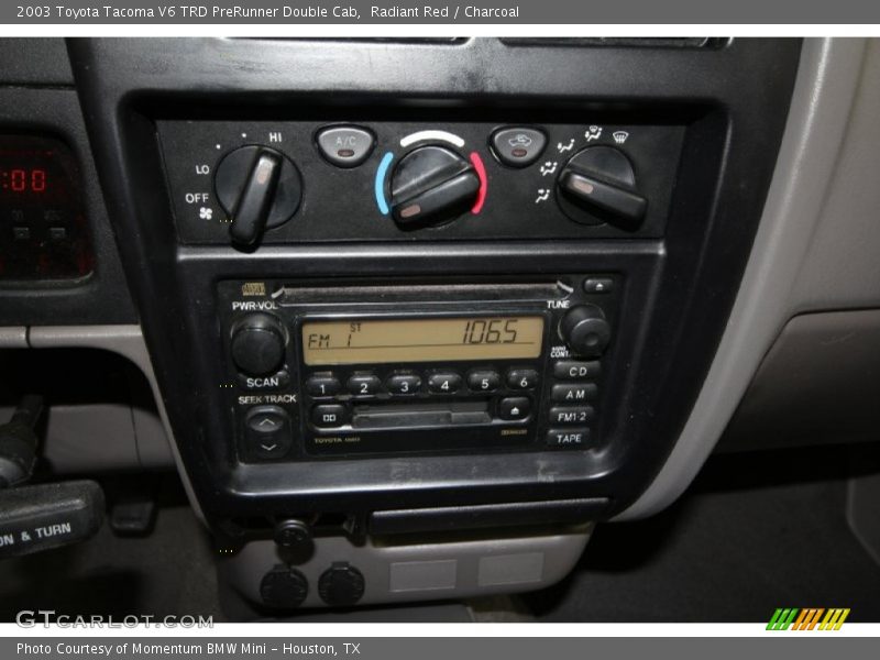 Radiant Red / Charcoal 2003 Toyota Tacoma V6 TRD PreRunner Double Cab