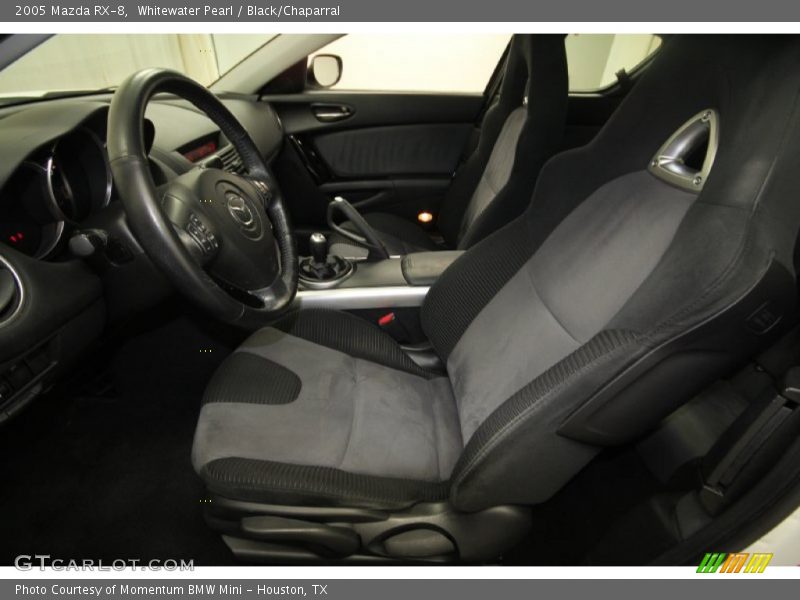 Whitewater Pearl / Black/Chaparral 2005 Mazda RX-8