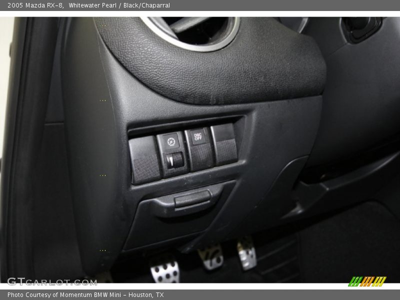 Whitewater Pearl / Black/Chaparral 2005 Mazda RX-8