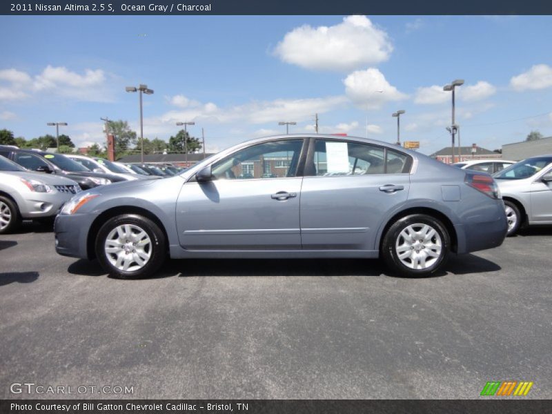 Ocean Gray / Charcoal 2011 Nissan Altima 2.5 S