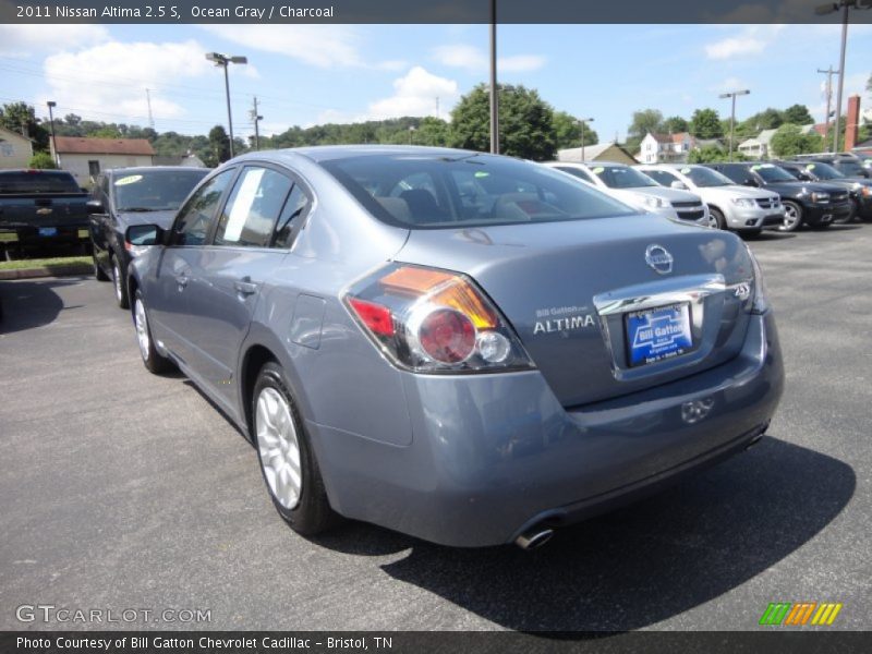 Ocean Gray / Charcoal 2011 Nissan Altima 2.5 S