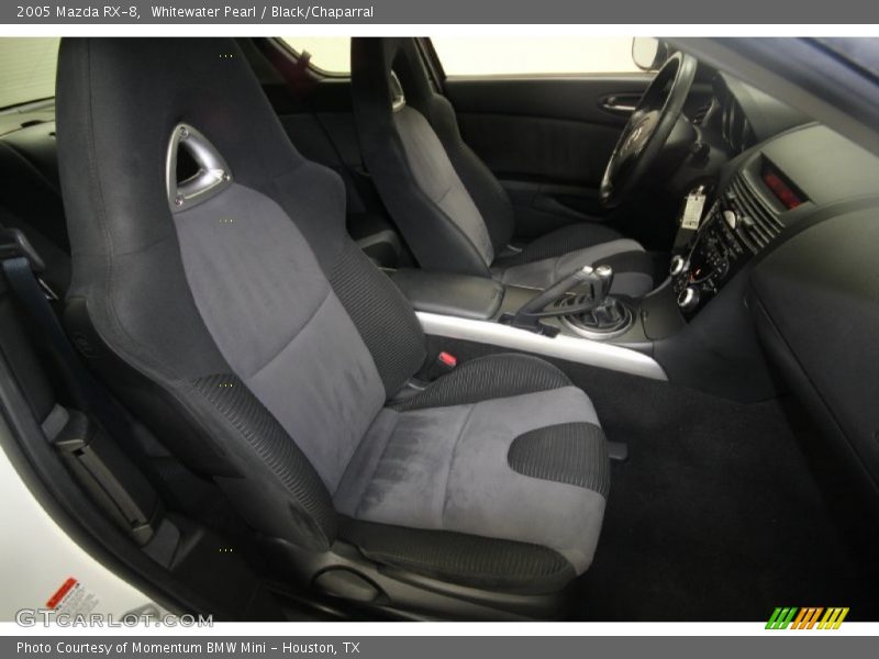 Whitewater Pearl / Black/Chaparral 2005 Mazda RX-8