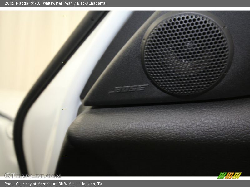 Whitewater Pearl / Black/Chaparral 2005 Mazda RX-8