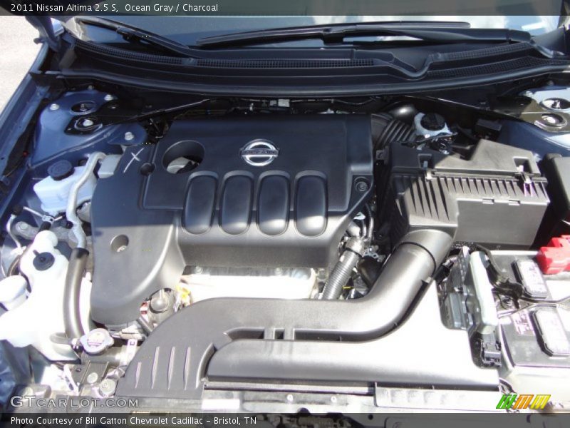 Ocean Gray / Charcoal 2011 Nissan Altima 2.5 S