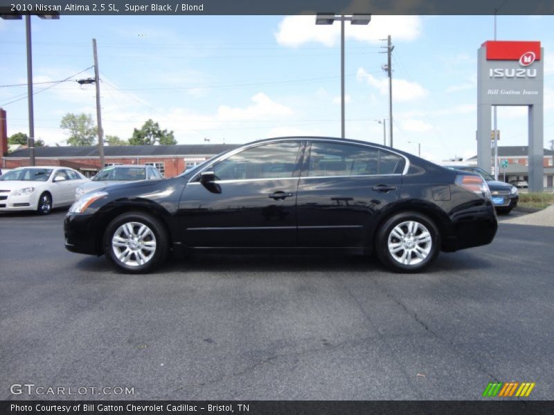 Super Black / Blond 2010 Nissan Altima 2.5 SL