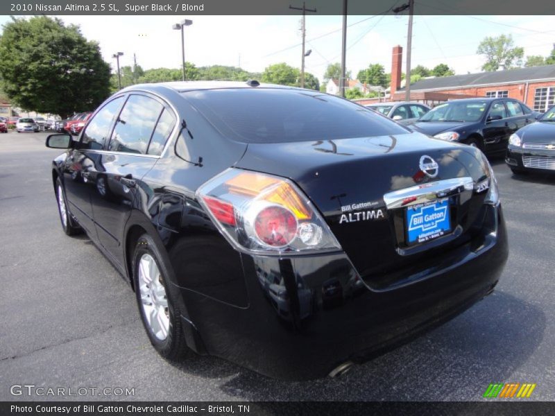 Super Black / Blond 2010 Nissan Altima 2.5 SL