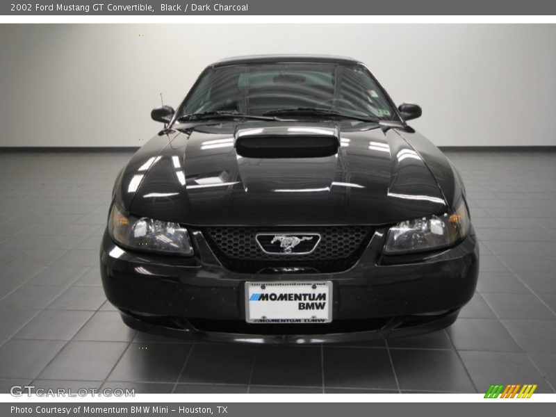 Black / Dark Charcoal 2002 Ford Mustang GT Convertible