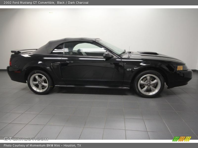Black / Dark Charcoal 2002 Ford Mustang GT Convertible