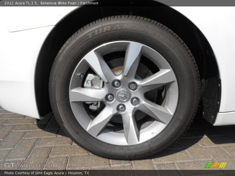 Bellanova White Pearl / Parchment 2012 Acura TL 3.5