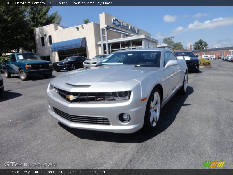 Silver Ice Metallic / Black 2012 Chevrolet Camaro SS/RS Coupe