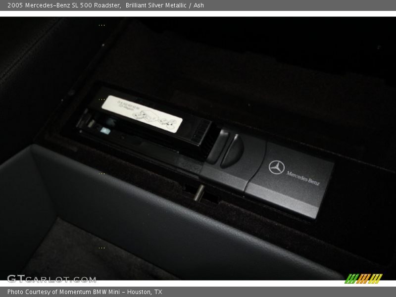 Brilliant Silver Metallic / Ash 2005 Mercedes-Benz SL 500 Roadster