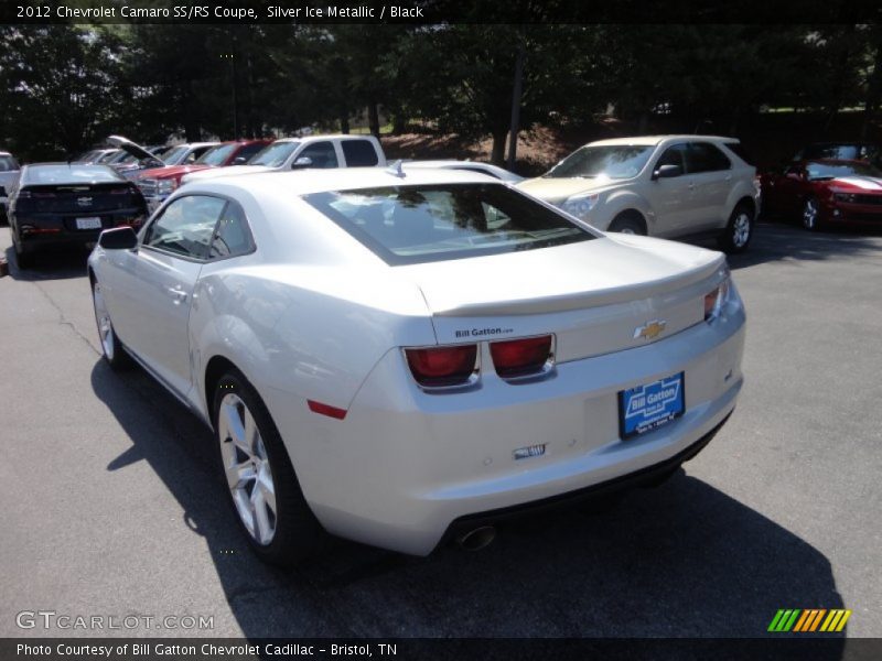 Silver Ice Metallic / Black 2012 Chevrolet Camaro SS/RS Coupe