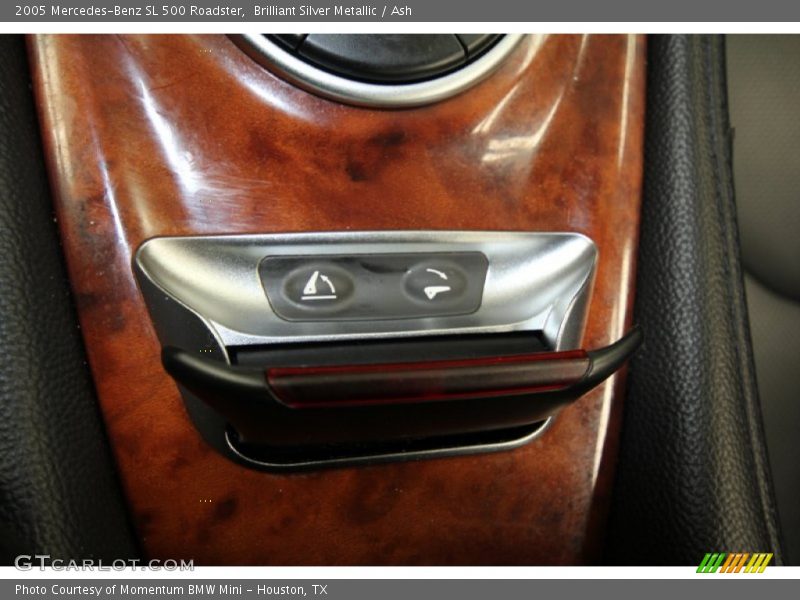 Brilliant Silver Metallic / Ash 2005 Mercedes-Benz SL 500 Roadster