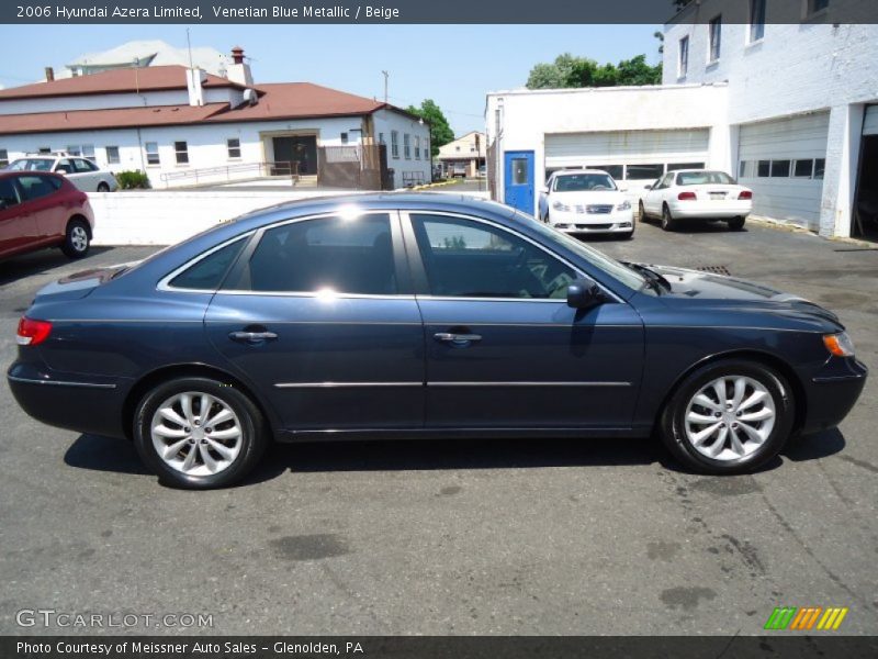 Venetian Blue Metallic / Beige 2006 Hyundai Azera Limited