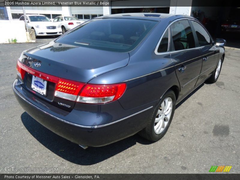 Venetian Blue Metallic / Beige 2006 Hyundai Azera Limited