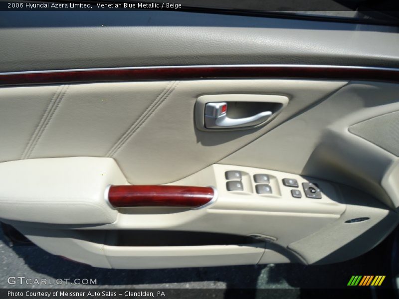 Venetian Blue Metallic / Beige 2006 Hyundai Azera Limited