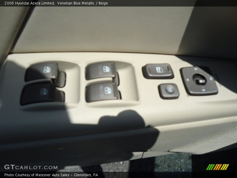 Venetian Blue Metallic / Beige 2006 Hyundai Azera Limited