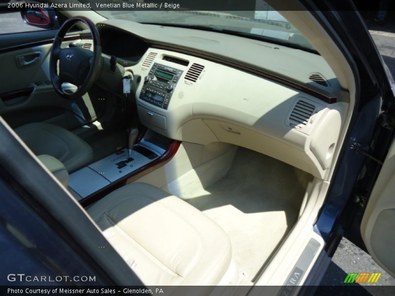 Venetian Blue Metallic / Beige 2006 Hyundai Azera Limited