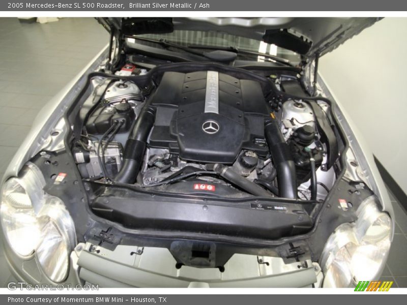  2005 SL 500 Roadster Engine - 5.0 Liter SOHC 24-Valve V8